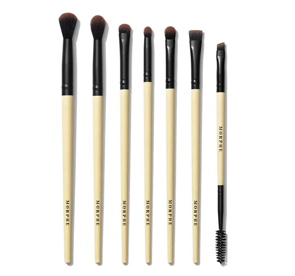 Morphe Earth to Babe - 7 piece Bamboo Eye Brush Set - The Beauty League Pakistan