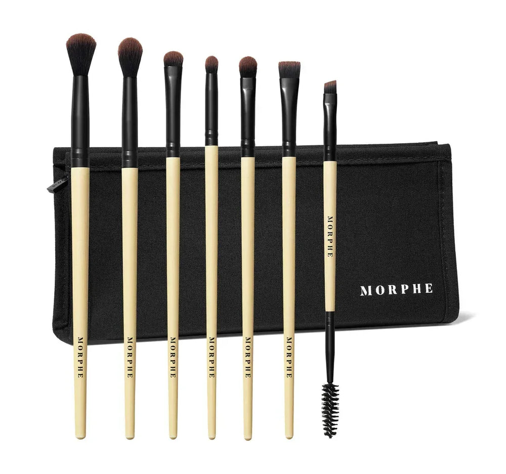 Morphe Earth to Babe - 7 piece Bamboo Eye Brush Set - The Beauty League Pakistan