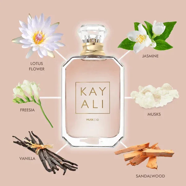 Huda Beauty- Kayali Musk | 12 100ml - The Beauty League Pakistan
