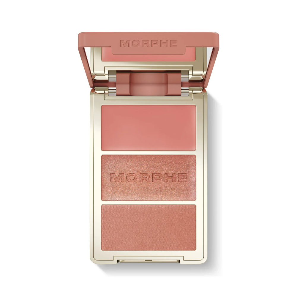 Morphe- Cheek Thrills Multi-Finish Face Trio- After Party - The Beauty League Pakistan