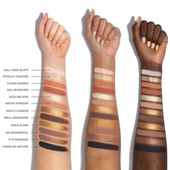 Morphe- Chromeplus 12-Pan Eyeshadow Palette- Flickering Sands