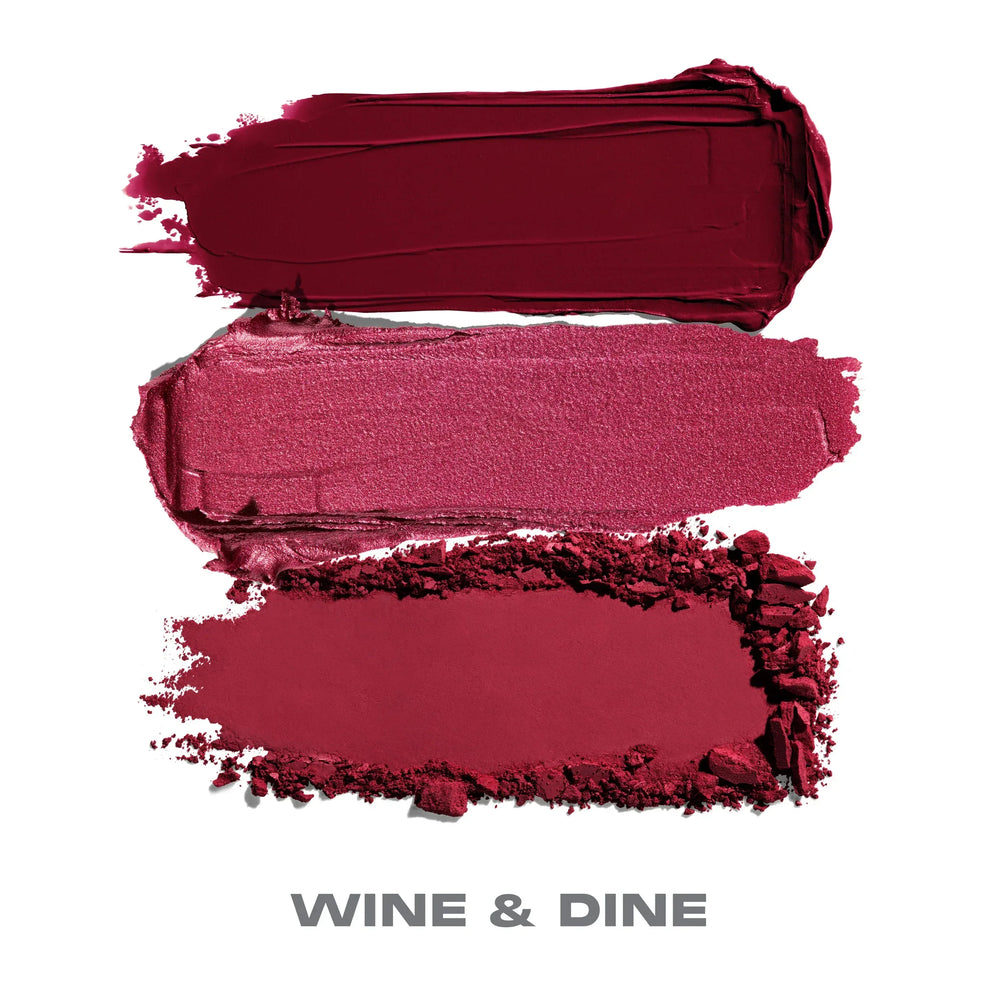 Morphe- Cheek Thrills Multi-Finish Face Trio- Wine & Dine - The Beauty League Pakistan