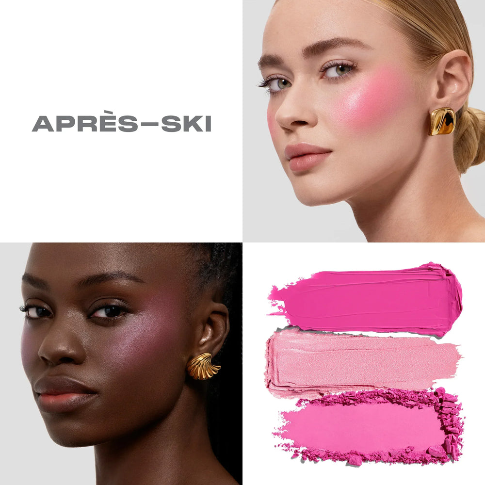 Morphe- Cheek Thrills Multi-Finish Face Trio- Apris Ski - The Beauty League Pakistan