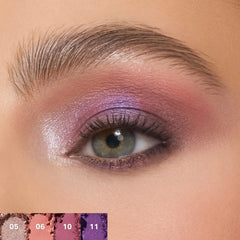 Morphe- Chromeplus 12-Pan Eyeshadow Palette- Electric Currant