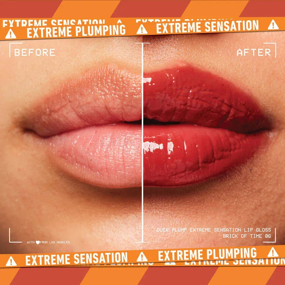 NYX-DUCK PLUMP HIGH PIGMENT PLUMPING LIP GLOSS- 06 Brick of Time - The Beauty League Pakistan