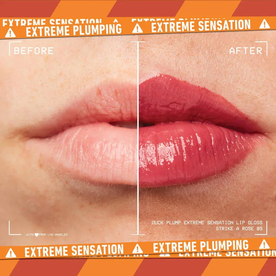 NYX-DUCK PLUMP HIGH PIGMENT PLUMPING LIP GLOSS- Strike A Rose - The Beauty League Pakistan