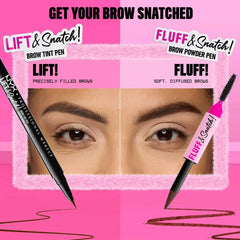Nyx- Fluff & Snatch! Brow Powder Pen- Auburn