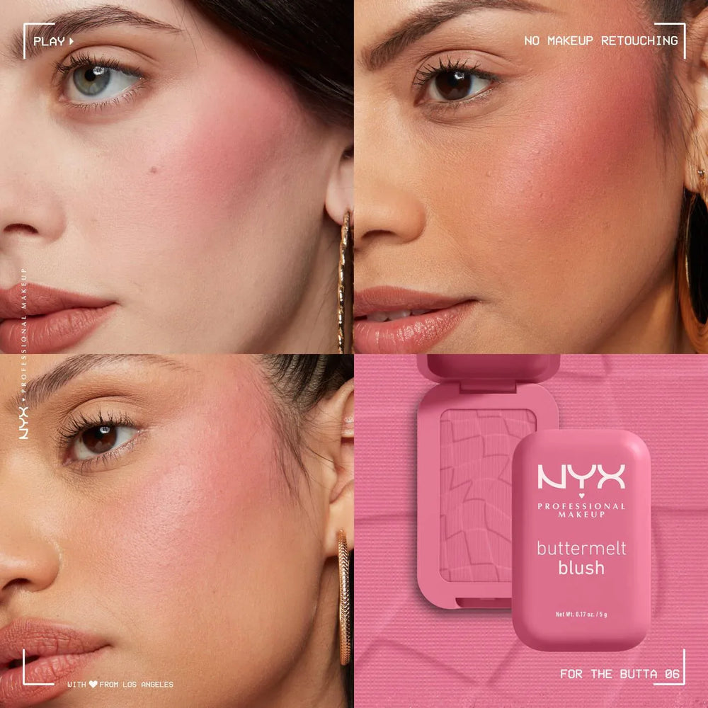 NYX- Buttermelt Blush- For The Butta - The Beauty League Pakistan