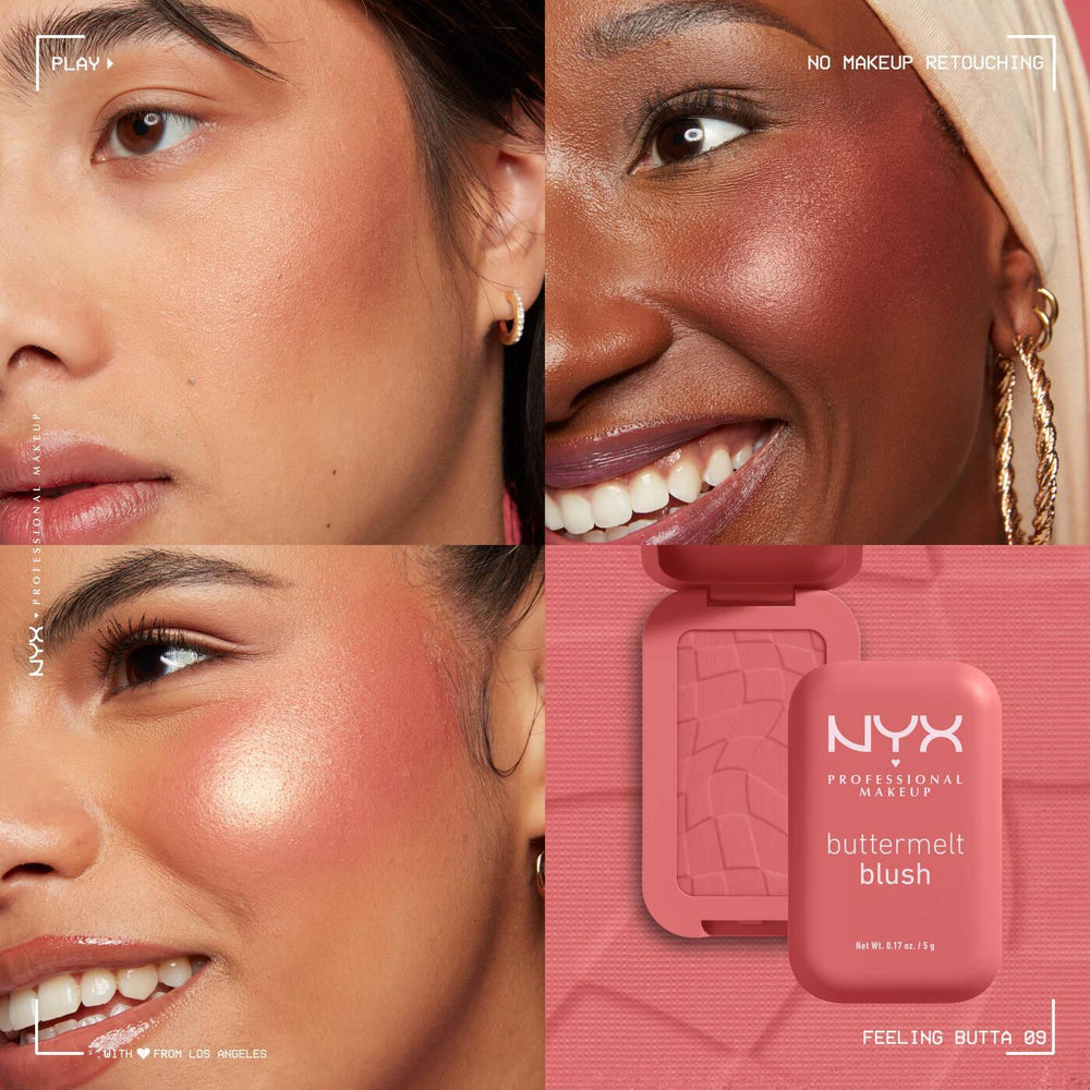 NYX- Buttermelt Blush- Feeling Butta - The Beauty League Pakistan