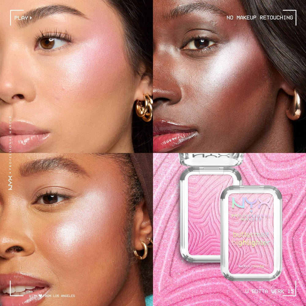 Nyx- Buttermelt Highlighter- 14 U Butta Werk - The Beauty League Pakistan