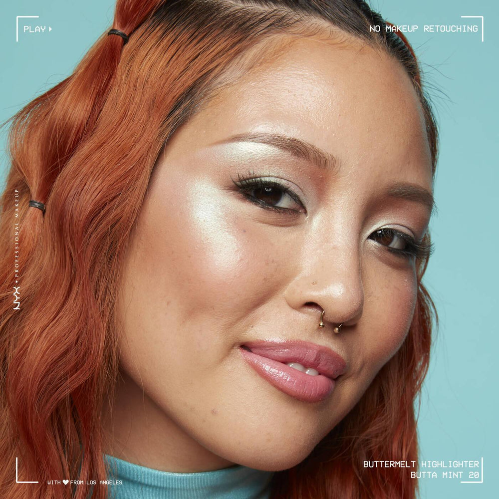 Nyx- Buttermelt Highlighter- 20 Butta Mint - The Beauty League Pakistan