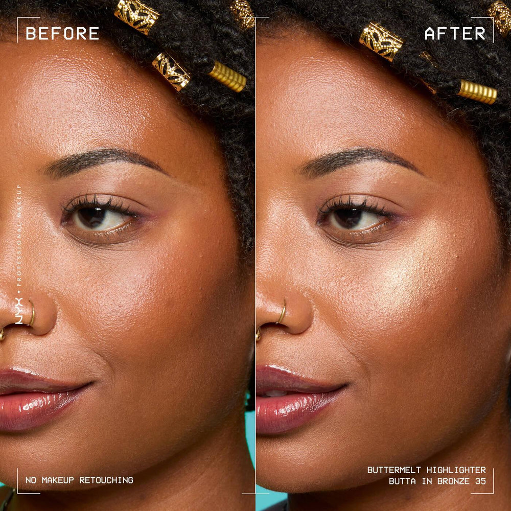 Nyx- Buttermelt Highlighter- 35 Butta In Bronze - The Beauty League Pakistan