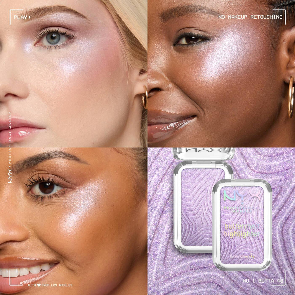 Nyx- Buttermelt Highlighter- 40 No 1 Butta - The Beauty League Pakistan