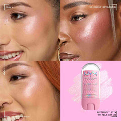 Nyx- Buttermelt Glow Boosting Highlighter Stix- My Melt Era