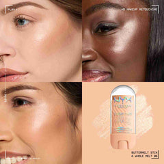 Nyx- Buttermelt Glow Boosting Highlighter Stix- A Whole Melt