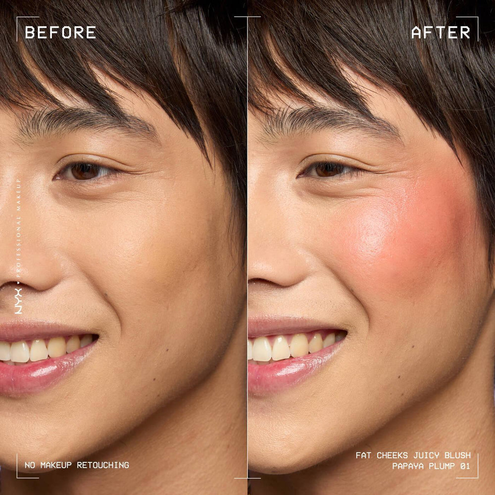 Nyx- Fat Cheeks Juicy Liquid Blush- Papaya Plump - The Beauty League Pakistan