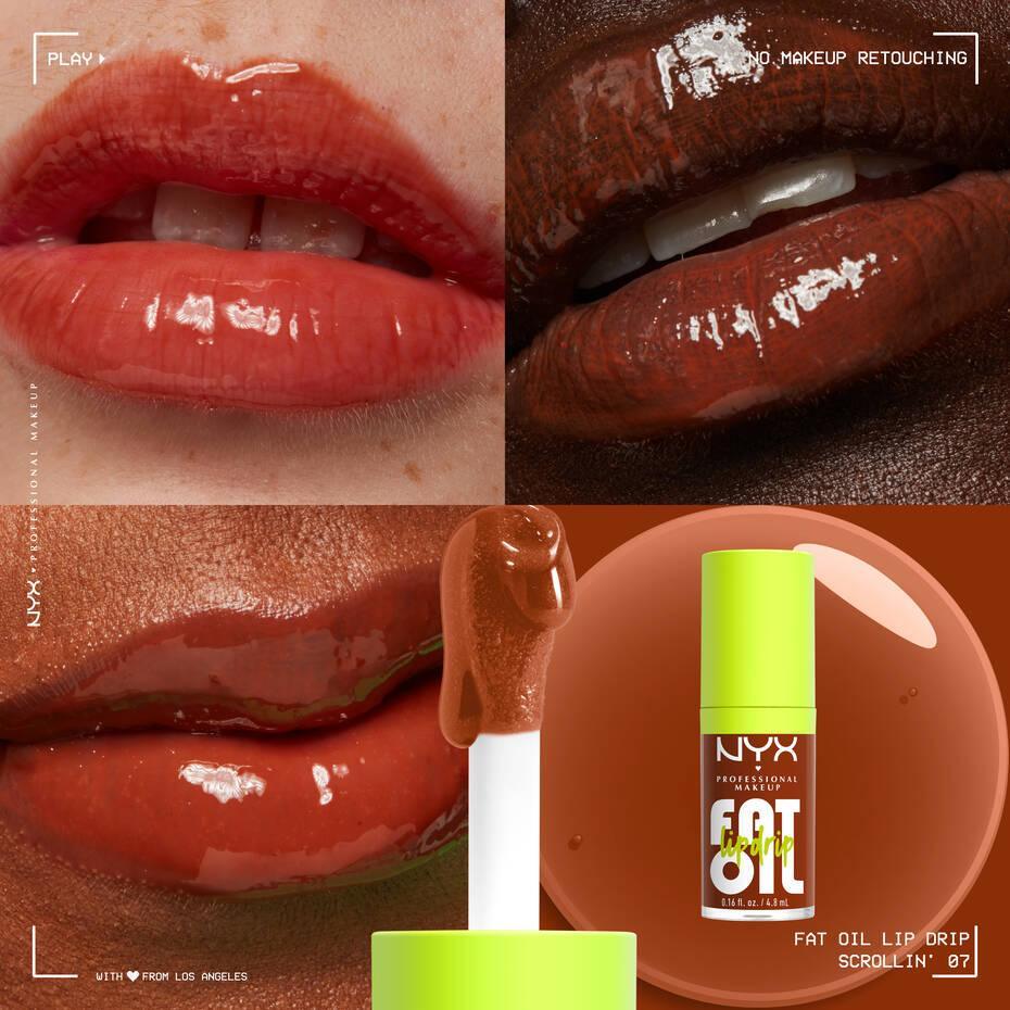 NYX- FAT OIL LIP DRIP- Scrollin - The Beauty League Pakistan