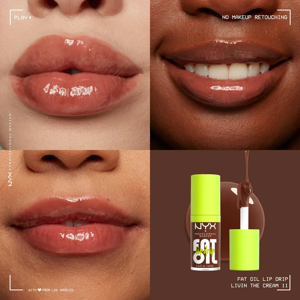 NYX-FAT OIL LIP DRIP- Livin the cream - The Beauty League Pakistan