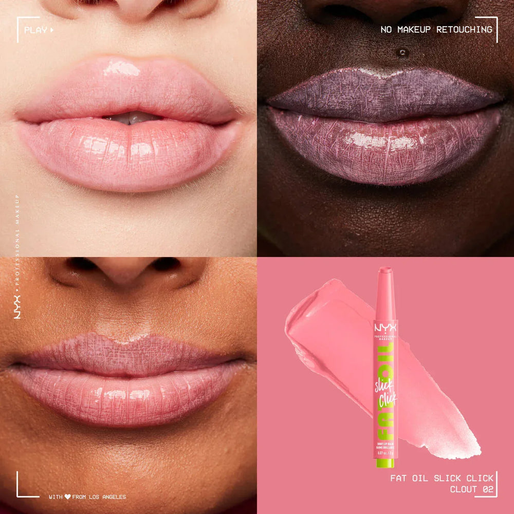 NYX- Fat Oil Slick Click- 02 Clout - The Beauty League Pakistan
