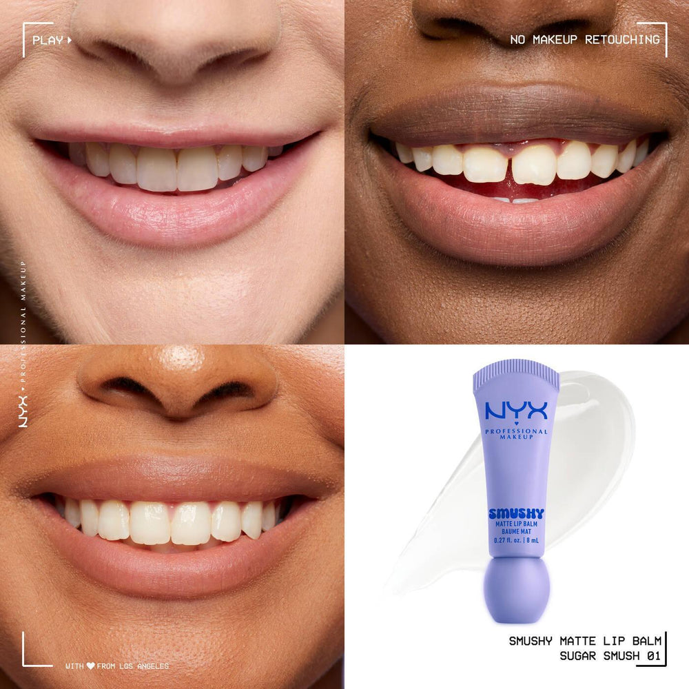NYX- Smushy Matte Lip Balm- Clear - The Beauty League Pakistan