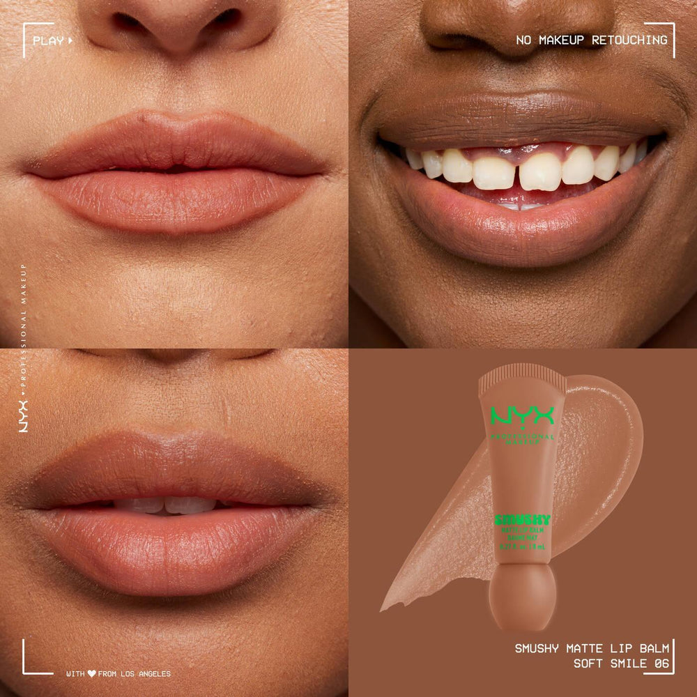 NYX- Smushy Matte Lip Balm- Soft Smile - The Beauty League Pakistan