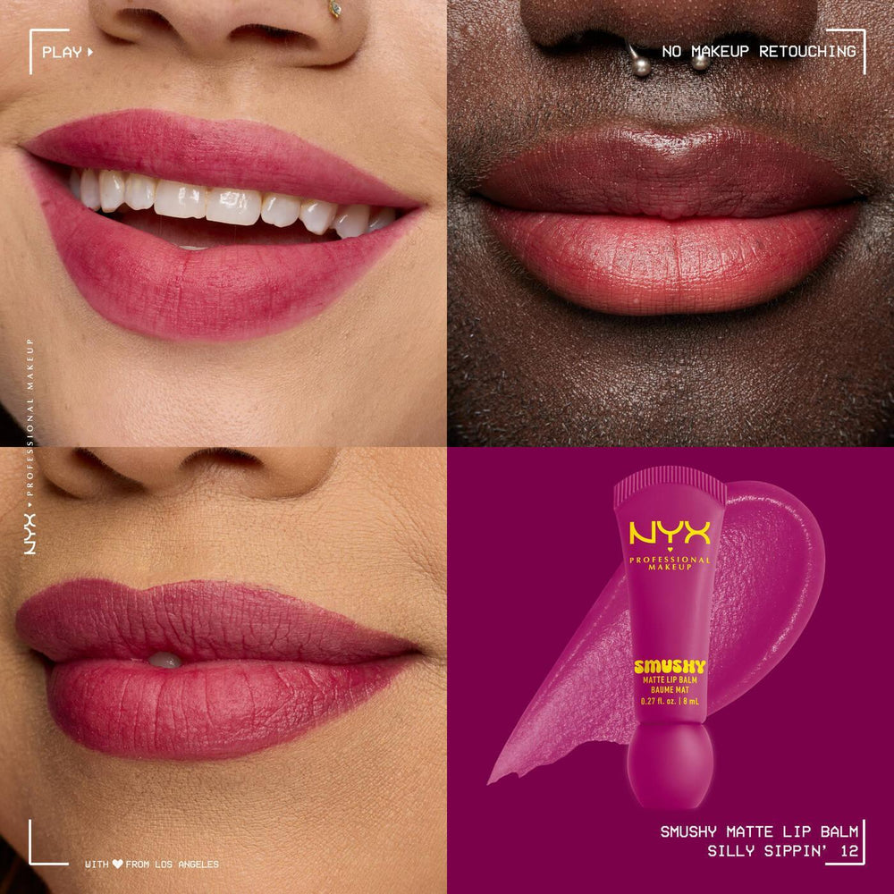 NYX- Smushy Matte Lip Balm- Silly Sippin' - The Beauty League Pakistan