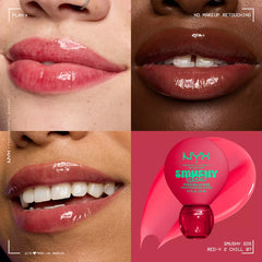 NYX-Smushy SOS Hydrating Tinted Lip Mask- 07 Red-y 2 Chill