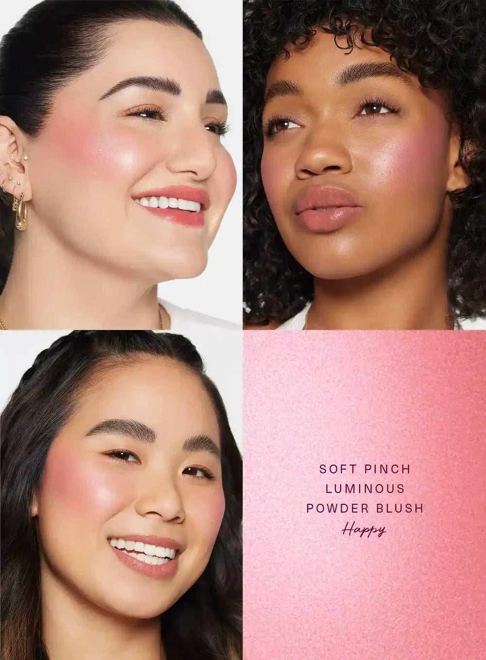 Rare Beauty- Soft Pinch Luminous Powder Blush- Happy - The Beauty League Pakistan