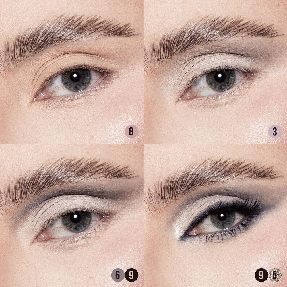 HUDA BEAUTY Creamy Obsessions Eyeshadow Palette- Greige - The Beauty League Pakistan