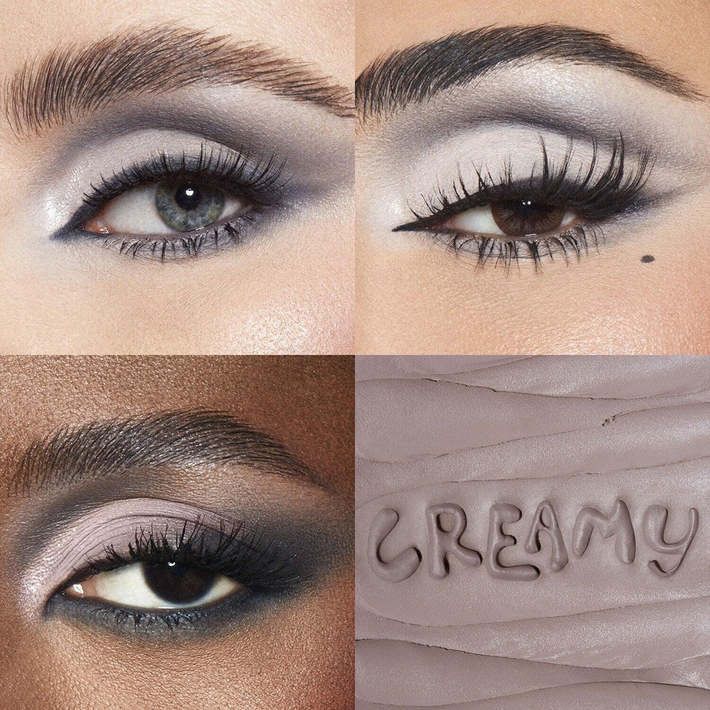 HUDA BEAUTY Creamy Obsessions Eyeshadow Palette- Greige - The Beauty League Pakistan