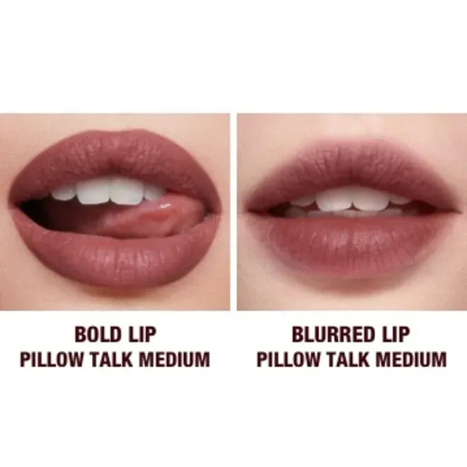 Charlotte Tilbury- AIRBRUSH FLAWLESS LIP PILLOW TALK MEDIUM BLUR - The Beauty League Pakistan
