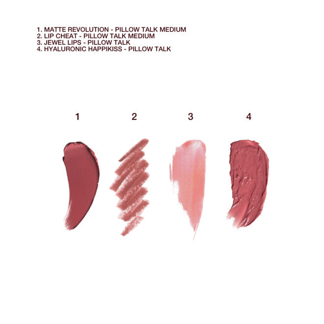 Charlotte Tilbury- Pillow Talk Lip Wardrobe Limited Edition Lip Kit