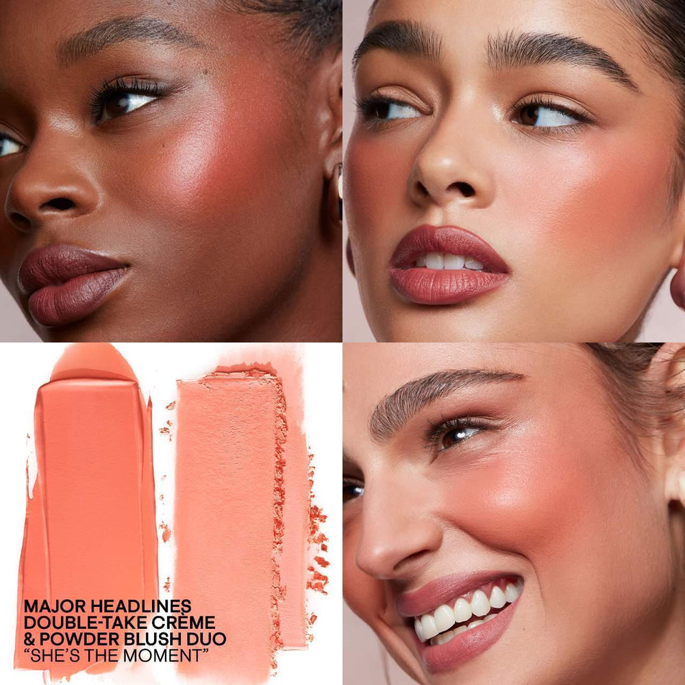 Patrick Ta - Major Headlines Double-Take Cream And Powder Blush Duo- She's The Moment - The Beauty League Pakistan