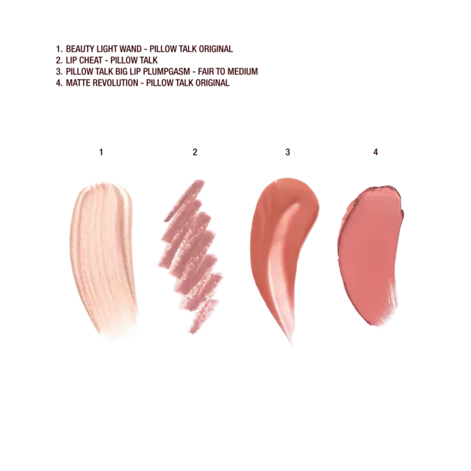 Charlotte Tilbury - Pillow Talk Iconic Lip & Cheek Secrets Set - The Beauty League Pakistan