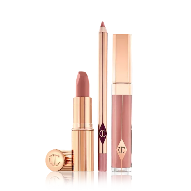 Charlotte Tilbury- Pillow Talk Luscious Lip Slick (3X Full Size) - The Beauty League Pakistan