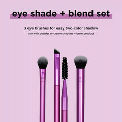 Real Techniques- Eye Shade & Blend Makeup Brush Trio