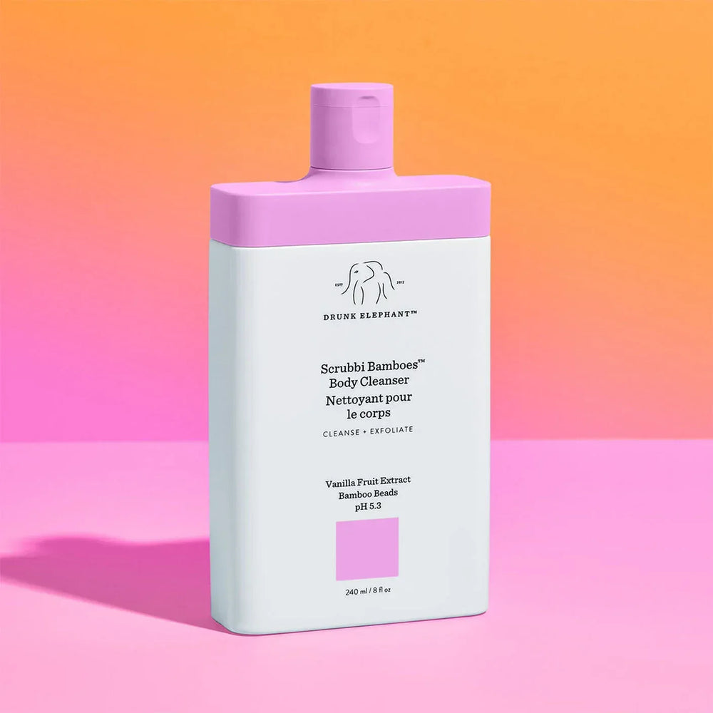 Drunk Elephant- Scrubbi Bamboes™ Body Cleanser 240ml - The Beauty League Pakistan