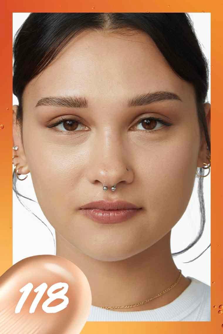 Maybelline- SUPER STAY® UP TO 24HR SKIN TINT WITH VITAMIN C- 118 - The Beauty League Pakistan