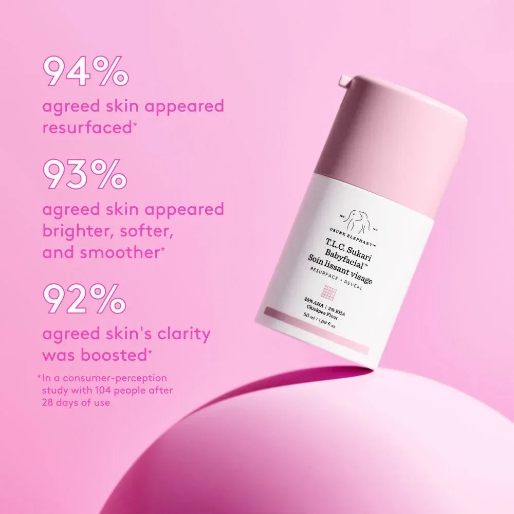 Drunk elephant- T.L.C. Sukari Babyfacial™ 50ml - The Beauty League Pakistan