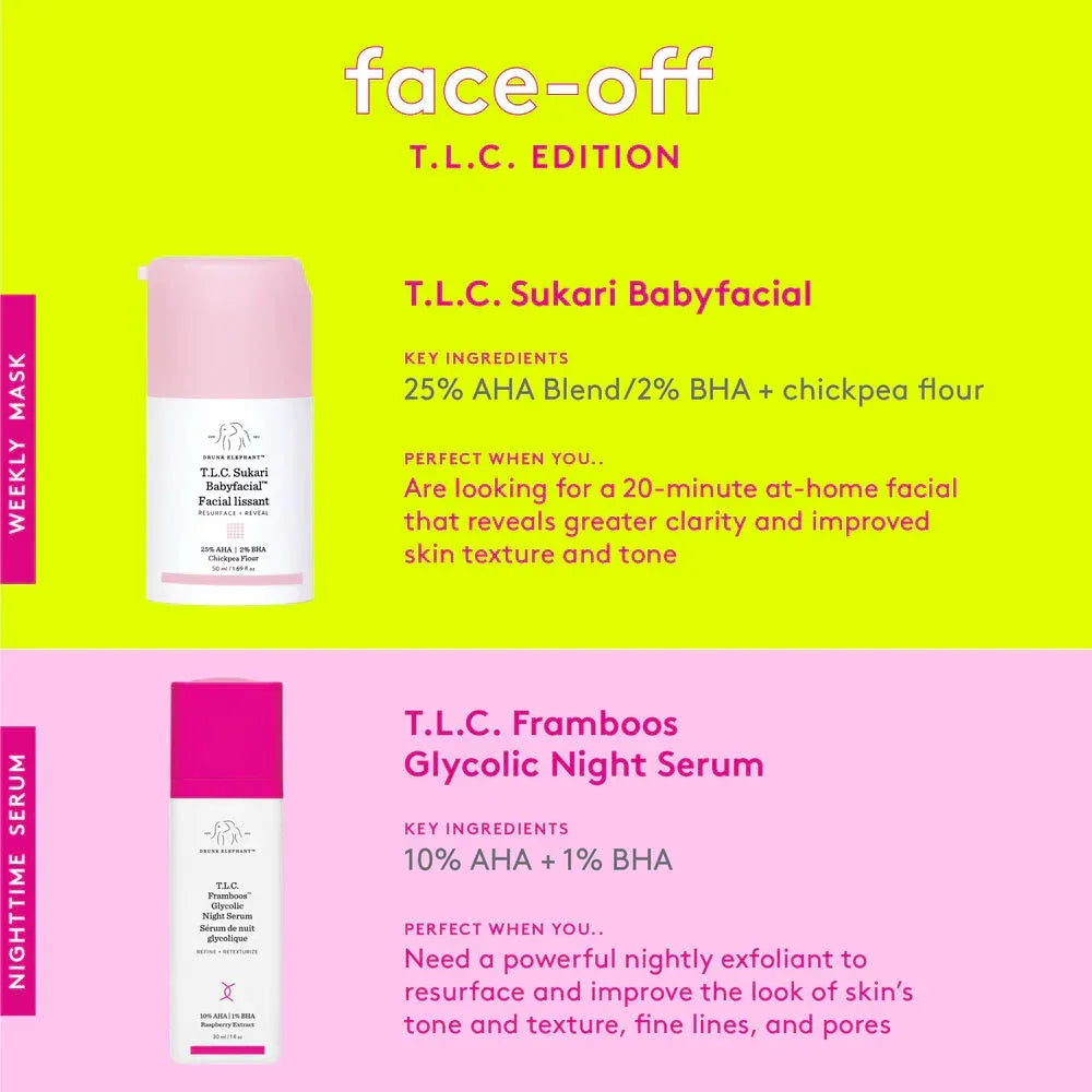 Drunk elephant- T.L.C. Sukari Babyfacial™ 50ml - The Beauty League Pakistan
