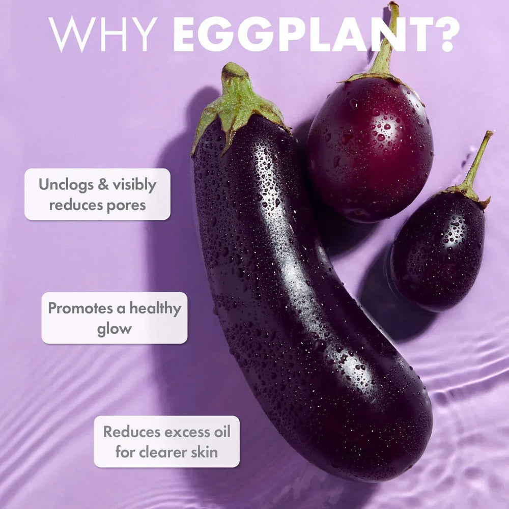 WISHFUL Eggplant Exfoliator: 9.5% AHA, BHA & PHA Pore Clarifying Daily Toner 60ml - The Beauty League Pakistan
