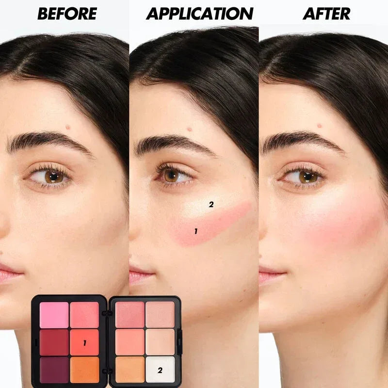 Make up For ever- HD Skin Blush & Glow Palette - The Beauty League Pakistan