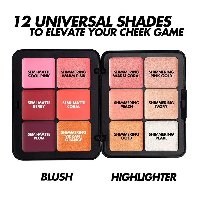 Make up For ever- HD Skin Blush & Glow Palette - The Beauty League Pakistan
