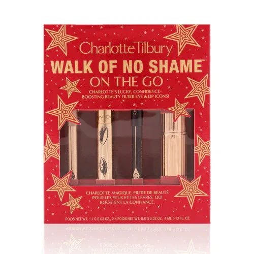 Charlotte Tilbury - Walk of No Shame On The Go: Red Makeup Gift Set - The Beauty League Pakistan