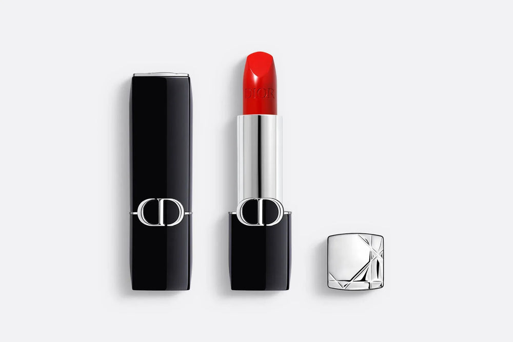Christian Dior-Rouge Dior Couture- 080 Red Smile Satiny Finish - The Beauty League Pakistan