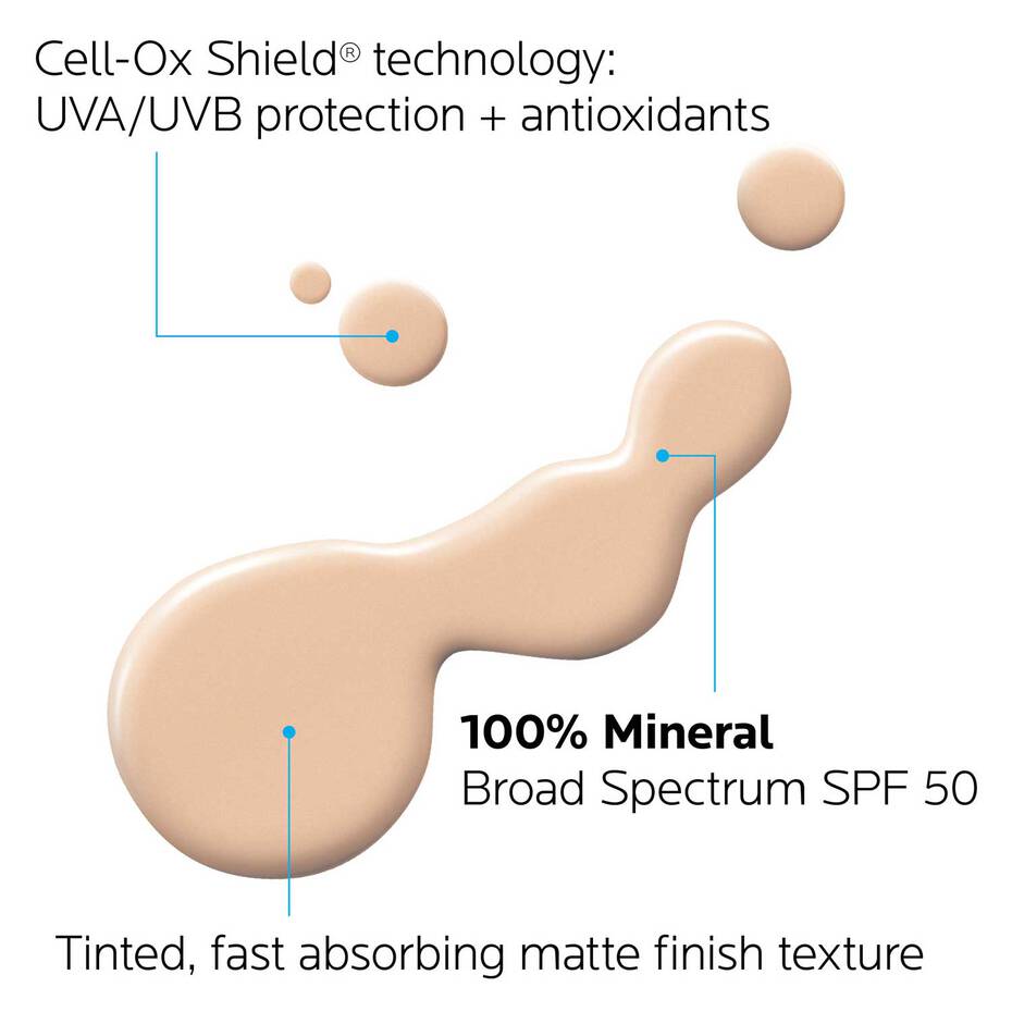 La Roche Posay- ANTHELIOS MINERAL TINTED SUNSCREEN FOR FACE SPF 50