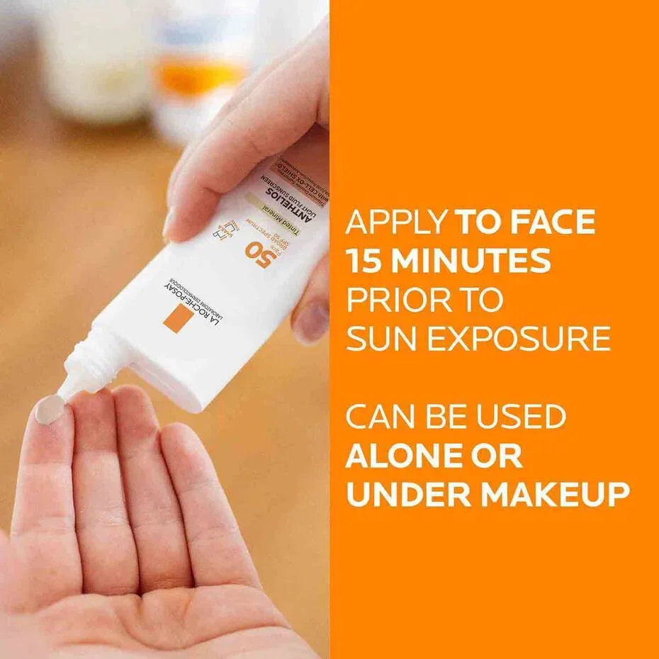 La Roche Posay- ANTHELIOS MINERAL TINTED SUNSCREEN FOR FACE SPF 50 - The Beauty League Pakistan