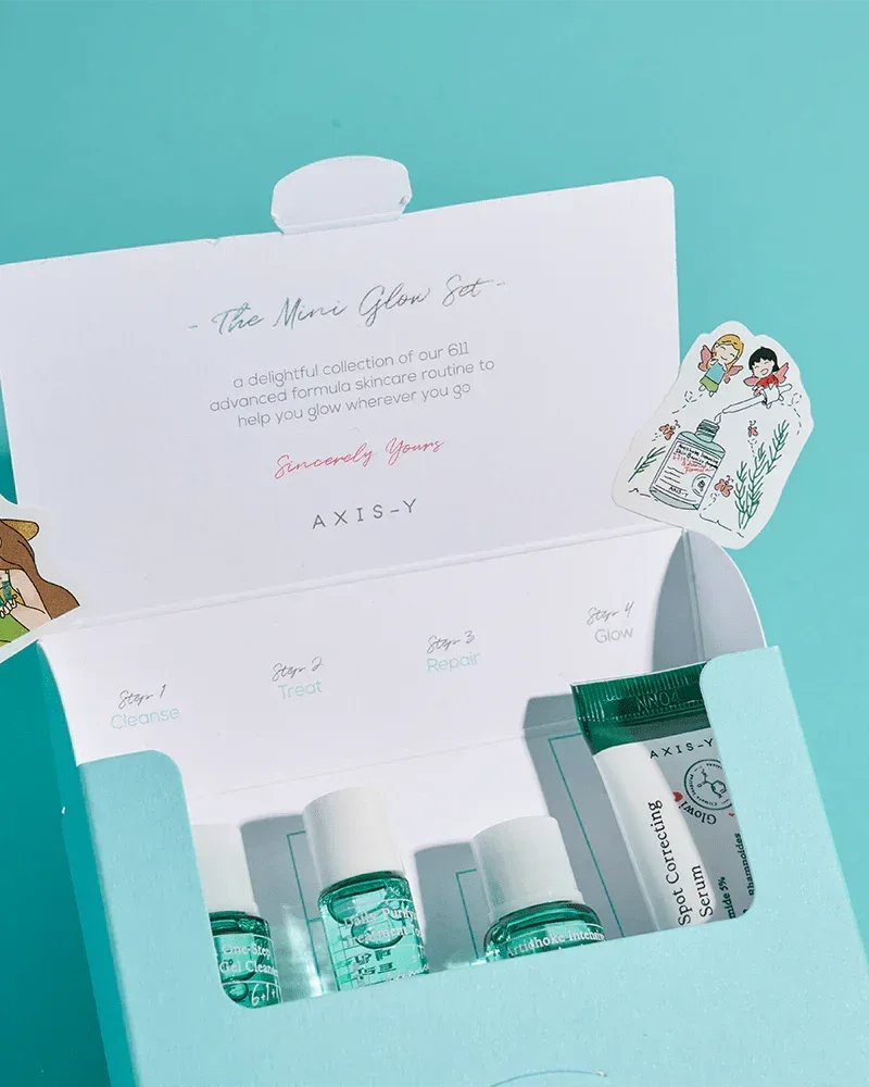 AXIS-Y The Mini Glow Set – The Beauty League Pakistan