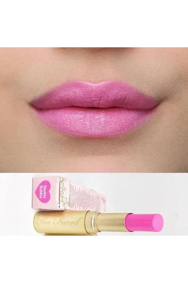 Too Faced La Creme Lipstick Double Bubble - The Beauty League Pakistan