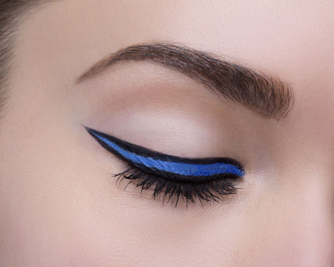Maybelline Eyestudio Lasting Drama Gel Eyeliner With Brush - 03 Blue